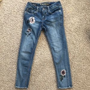 Vigoss girls skinny jeans. Size 8